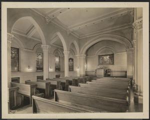 Association Residence chapel -- image from the Museum of the City of New York