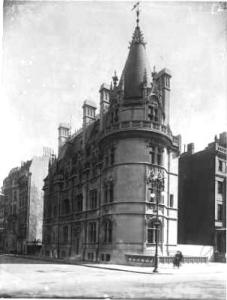 Mrs. Schmid's "castle" on Fifth Avenue at 62nd Street