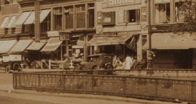 1935 Tea Room on Broadway between 105 and 106 Streets